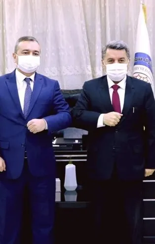 Özbekistan'dan üst düzey heyet, terör örgütü PKK/PYD/YPG’yi ziyaret etti