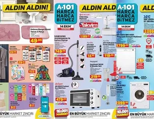 A101 14 Ekim aktüel kataloğu yayında! Geliyor gelmekte olan! Evini dizmek isteyenler alışveriş için buraya!