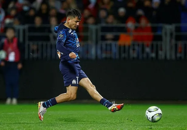 Milli sporcumuz Cengiz Ünder'in gol attığı maçta Olimpik Marsilya, Brest'e gol oldu yağdı-4