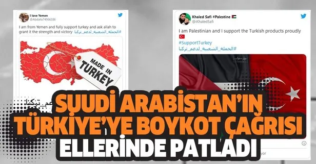 Suudi Arabistan’ın Türk ürünlerine karşı başlattığı boykot, Arap dünyasında destek görmedi