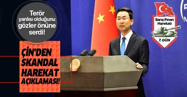 Çin’den skandal Barış Pınarı Harekatı açıklaması!