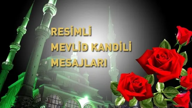resimli ve kisa mevlid kandili