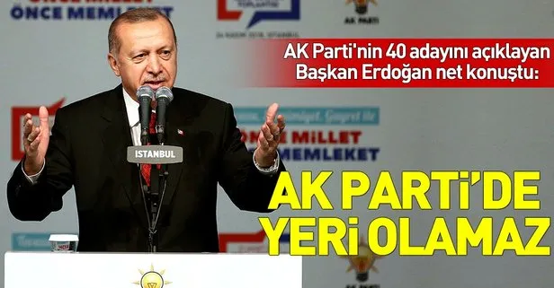 40 adayın ismi açıkladı
