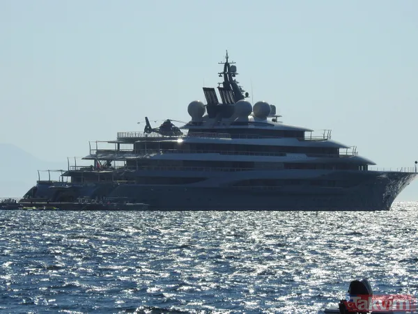 100 milyon dolardan pahalı! Yüzen saray Flying Fox Bodrum'da üzerindeki helikopter bile 10 milyon dolar - 7