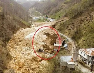Trabzon’da heyelan sonucu 5 bina toprak altında kaldı