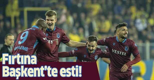 Fırtına Başkent'te esti! MKE Ankaragücü 0-3 Trabzonspor | MAÇ SONUCU