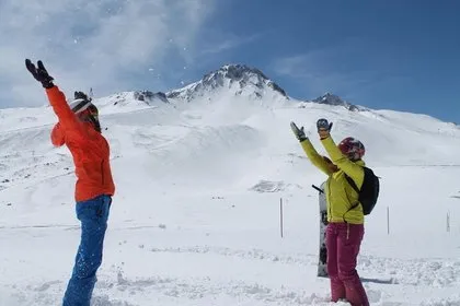 Türkiye’nin tüm dağları kayak pisti oluyor