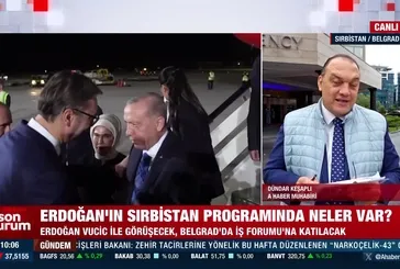 Başkan Erdoğan Sırbistan'da!