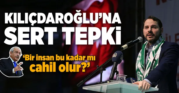 Bakan Albayrak'tan Kılıçdaroğlu'na sert tepki