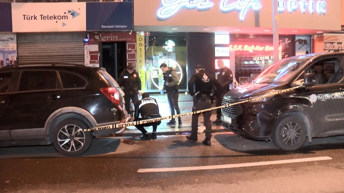 İstanbul Bağcılar'da silahlı saldırı: 2 yaralı