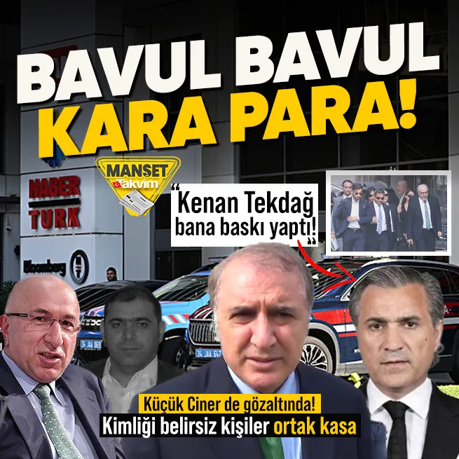 Can Holding soruşturması Ciner Holdinge uzandı! Bavul bavul kara para aklama: Kenan Tekdağ bana baskı yaptı