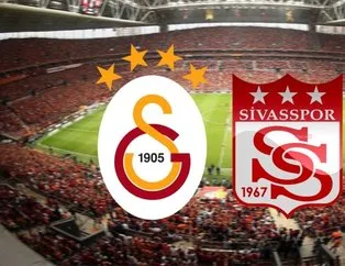 Galatasaray Sivasspor maçı saat kaçta, hangi kanalda?