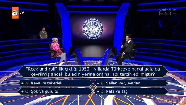 Kenan İmirzalıoğlu'nun sunduğu Kim Milyoner Olmak İster'de hareketleri ve cevaplarıyla geceye damga vuran yarışmacı! - 50