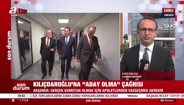 6’lı masanın adayı kim olacak?