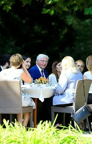Schloss Bellevue Sarayı’nda Türk kahvesi