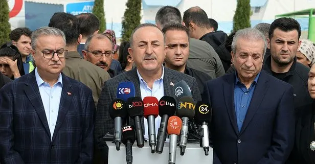 Dışişleri Bakanı Mevlüt Çavuşoğlu: “Şehirlerimizi yeniden ihya ve inşa edeceğiz
