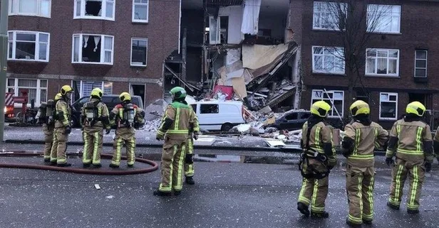 Son dakika: Hollanda'nın Lahey kentinde patlama!