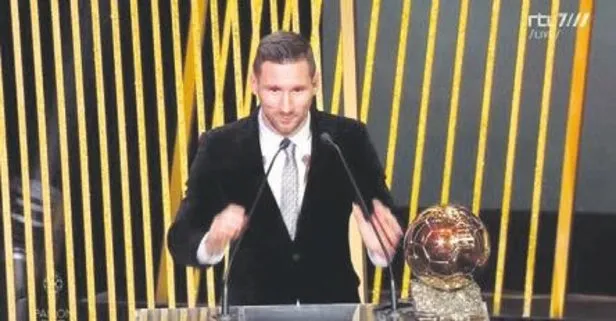 Messi 6. kez Altın Top ödülünü kazanarak Ronaldo’yu geride bıraktı