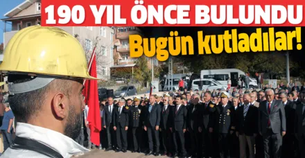 Zonguldak'ta kömürün bulunuşunun 190. yıl dönümü kutlandı