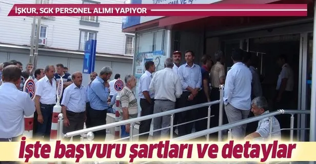 iskur sgk personel alimi hangi illerde