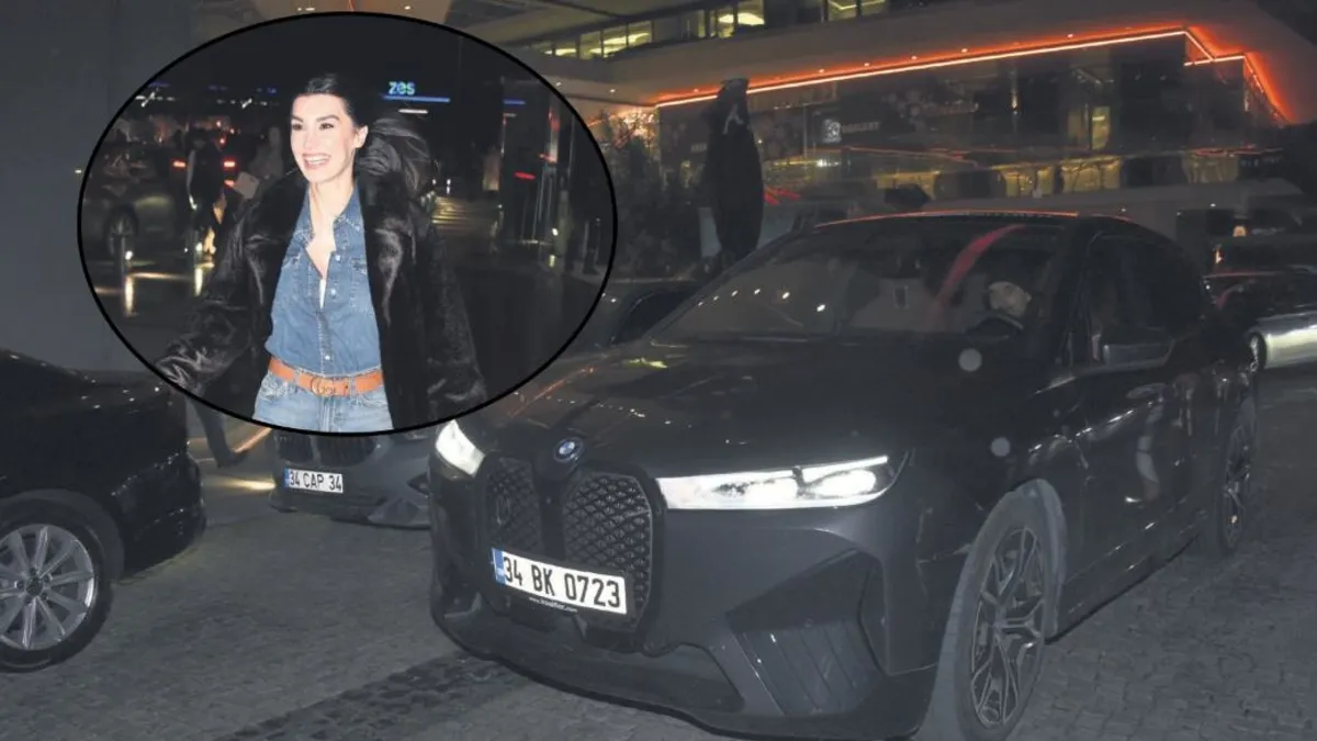 Burcu Kıratlı lüks arabasıyla ile havasını attı! Değeri dudak uçuklattı