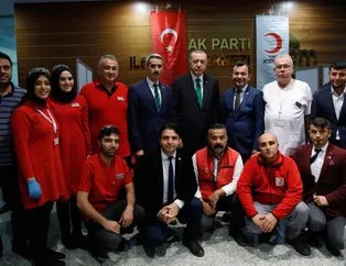 Erdoğan’dan kan bağışçılarına ziyaret
