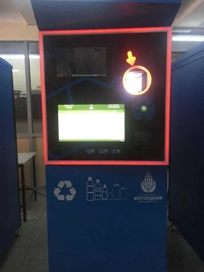 İstanbul'a pet şişe makineleri kuruldu!-1