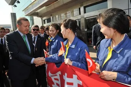 Başbakan Erdoğan Çin’de