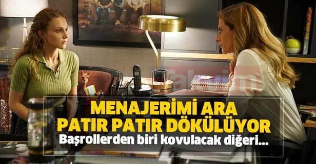 Ahsen Eroğlu kovulacak Deniz Can Aktaş ise ayrılacak... Star TV Menajerimi Ara dizisi patır patır dökülüyor, kriz bitmiyor!