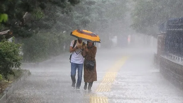 Meteorolojiden 60 ile sarı ve turuncu kod! Hava sıcaklıkları düşüyor sağanak ve fırtına geliyor-8
