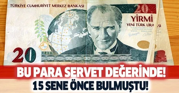 15 yıl önce saklamıştı şimdi servet ediyor! 20 TL deyip geçenler bin pişman! Sizde varsa...