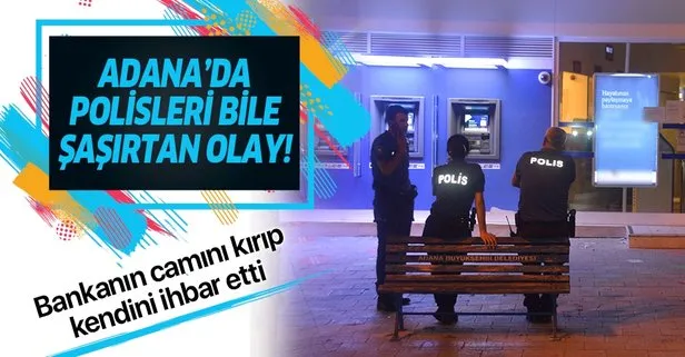 Son dakika: Adana’da polisleri bile şaşırtan olay: Kartını ATM cihazına kaptıran kişi önce camı kırdı sonra polisi aradı