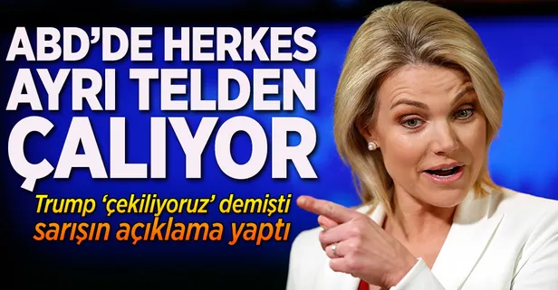 ABD Dışişleri'nden şaşırtan 'Trump' açıklaması