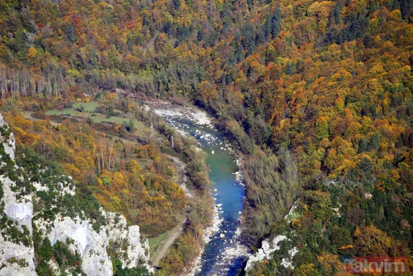 Dünyanın en derin ikincisi! Kastamonu'da büyüleyici manzara! Loç Vadisi ziyaretçilerini bekliyor - 17