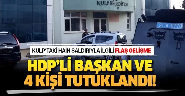 Kulp'taki terör saldırısıyla ilgili flaş gelişme!