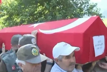 Şehit Orman İşçisi Ragıp Şahin'e veda