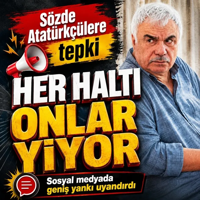 Halil Ergünden sözde Atatürkçülere tepki: Bu ülkede her haltı onlar yiyor