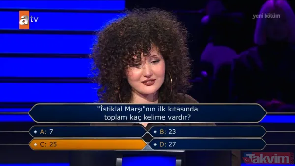 Milyoner'de 300 bin liralık İstiklal Marşı sorusu: Oktay Kaynarca'dan duygusal yorum - 10