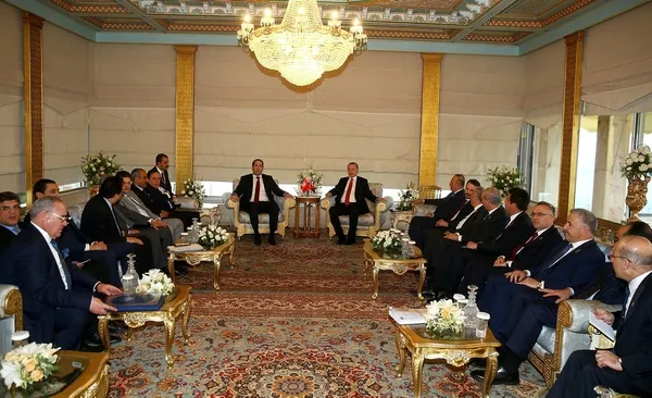Cumhurbaşkanı Erdoğan, Yusuf Şahid'i kabul etti-2