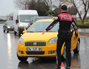 İstanbul'da taksilere denetleme