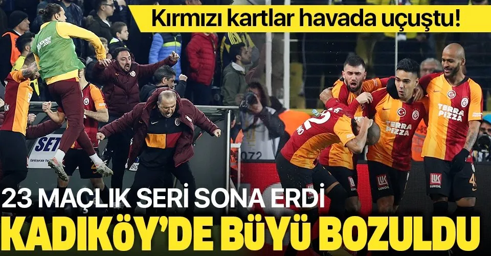 MAÇ SONUCU: Fenerbahçe 1-3 Galatasaray