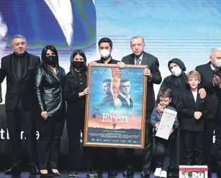 Kahramana muhteşem gala