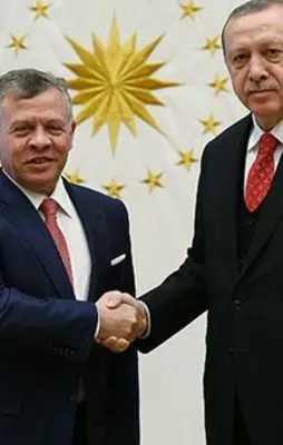 Erdoğan ve Ürdün Kralı'ndan ortak açıklama