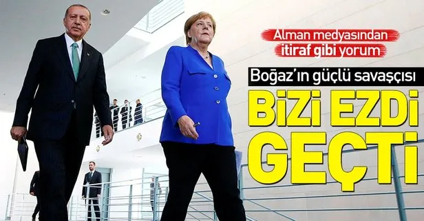 Alman medyası Başkan Erdoğan’ın ziyaretini değerlendirdi: Bizi ezdi geçti