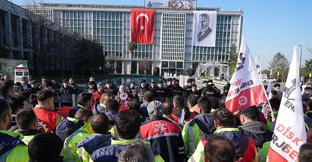 Enerji işçilerinden CHP’li İBB yönetimine maaş zammı protestosu: Bizden çaldıklarınızı geri verin