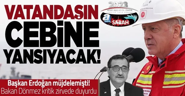 Enerji ve Tabii Kaynaklar Bakanı Fatih Dönmez’den Türkiye 2023 Zirvesi’nde önemli açıklamalar