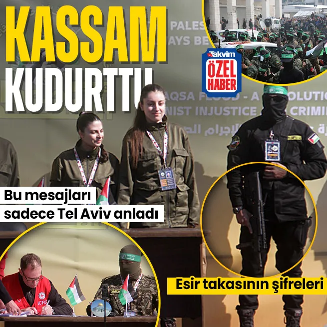 Gazze’deki esir takasında İsrail’i kudurtan kare! Kassam Tugayları’ndan Tel Aviv’e mesaj