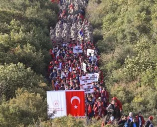 Çanakkale’de 57. Alay Vefa Yürüyüşü!