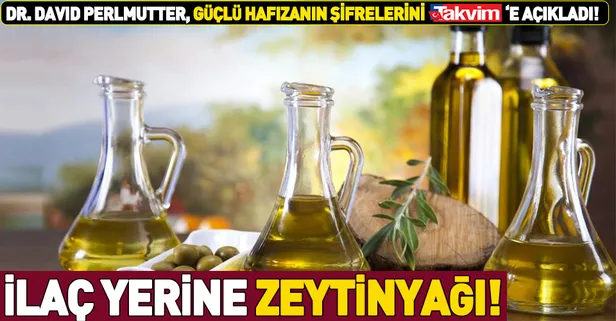 İlaçlar Alzheimer'a çözüm değil! İlaç içmeyin zeytinyağı tüketin...