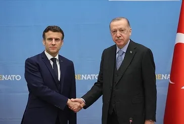 Erdoğan’dan Macron’a Filistin tebriği